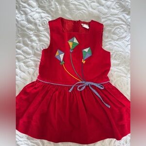 Vintage Little Girl’s Corduroy Dress